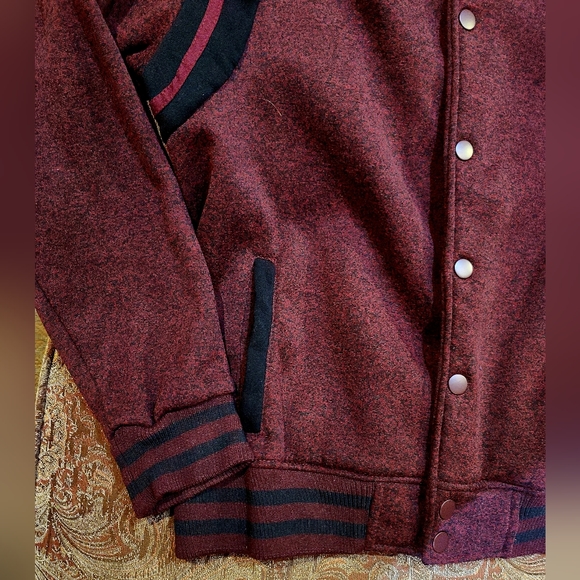 Ring of Fire mens varsity jacket - Picture 3 of 9